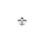 Pin-Lilie-Silber